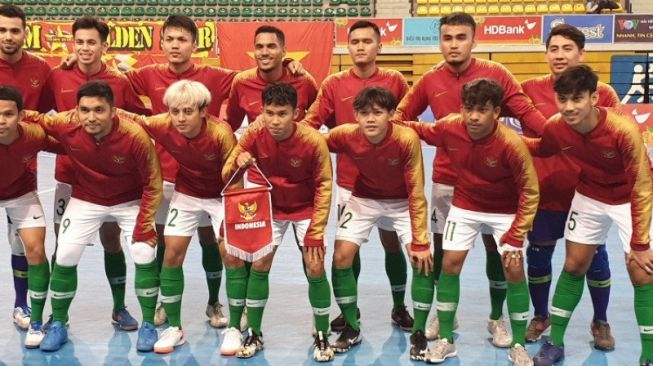 Timnas Futsal Indonesia. (Twitter / AFPresse)
