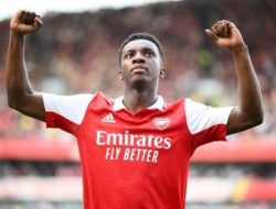 Perpanjang Kontrak, Eddie Nketiah Warisi Nomor Punggung 14 di Arsenal