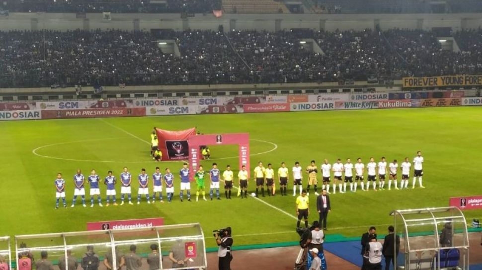 Laga Persib vs Bali United Diawali Mengheningkan Cipta untuk Eril