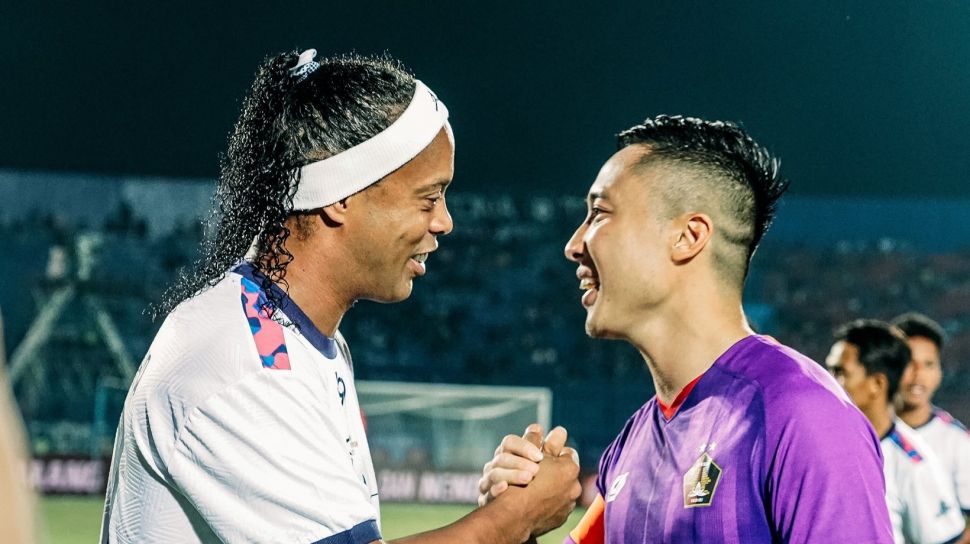 Laga Trofeo Rans Nusantara FC Dinilai Terlalu Serius, Netizen Kasihan dengan Ronaldinho
