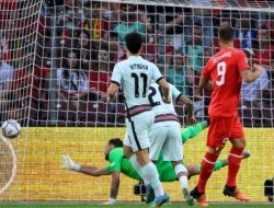 Momen Fantastis Haris Seferovic Cetak Gol Tercepat di UEFA Nations League ke Gawang Portugal, Cuma Butuh 57 Detik