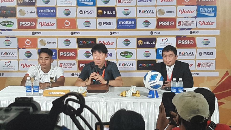 Gagal Kalahkan Vietnam di Stadion Patriot, Shin Tae-yong Soroti Finishing Timnas Indonesia U-19