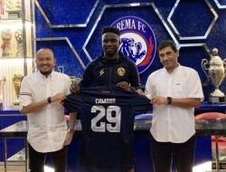 Arema FC Resmi Perkenalkan Striker Anyar Singo Edan Abel Camara